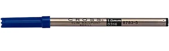 Cross Slim Ballpoint Pen Refill, Medium Point, Black, 1-Pack (8783-2)