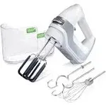 Hamilton Beach Professional 7 Speed Hand Mixer - White