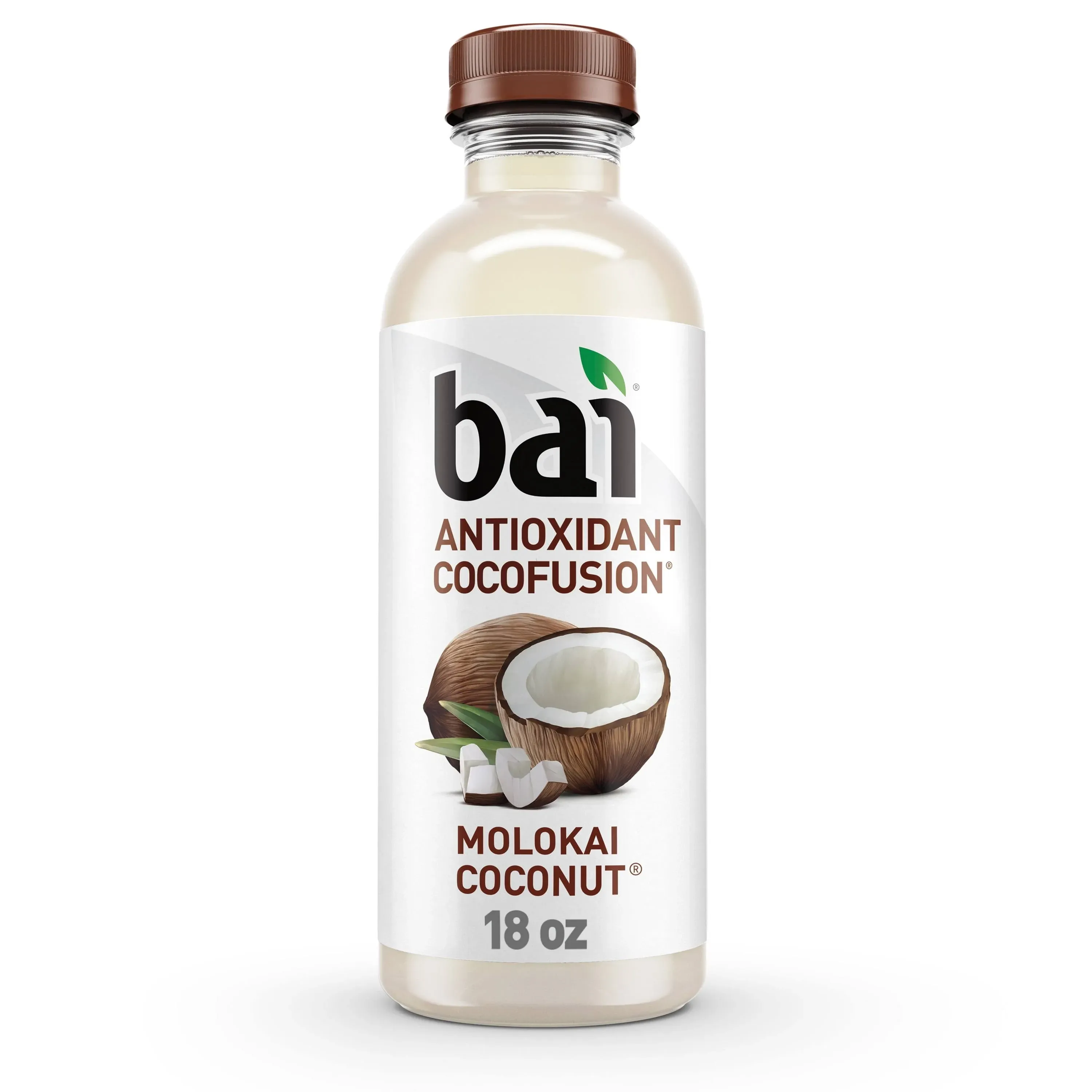 Bai Antioxidant Cocofusion Drink, Molokai Coconut, Plastic Bottle