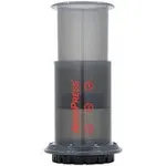 Aeropress Go Travel Coffee Press Kit - 3 in 1 brew method combines French Press, Pourover, Espresso - Full bodied coffee without grit or bitterness - Small portable coffee maker for camping & travel