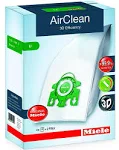 Miele Original FJM AirClean 3D Efficiency Vacuum Cleaner Bags for Miele Complete C1, Compact C1/C2, and S4/S6 Vacuum Cleaners, Pack of 4 Dust Bags and 2 Filters – 10123220