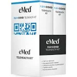 EMED Telehealth Kit for Covid-19 & Flu - Proctored Flu Screener, Covid-19 Home ...