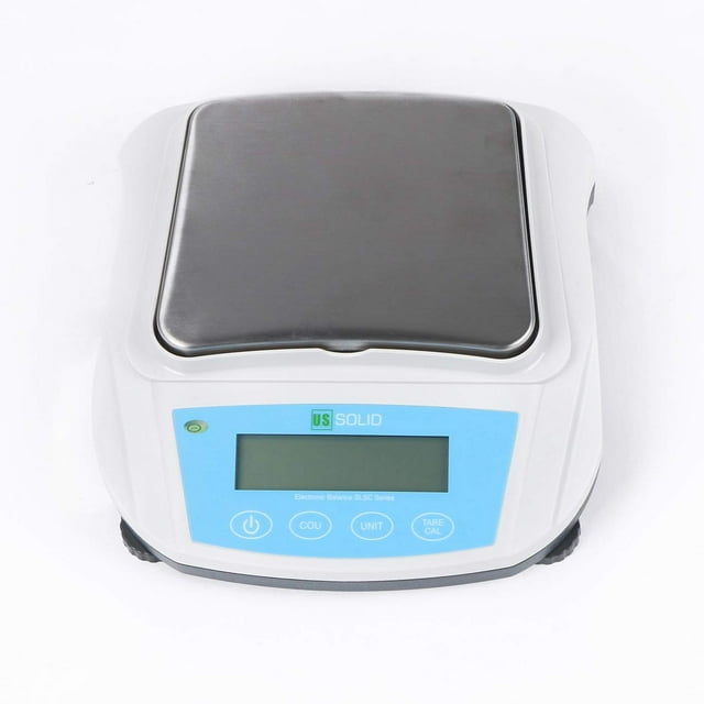 U.S. Solid Analytical Balance 5000gx 0.01g 10mg Precision Scale RS232 USB Port