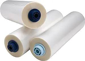 GBC Thermal Laminating Film Roll, 2 Pack, NAP II, 1" Poly-In Core, 1.7 Mil Laminate Rolls, 12" x 300', School Lamination (3125365EZ)