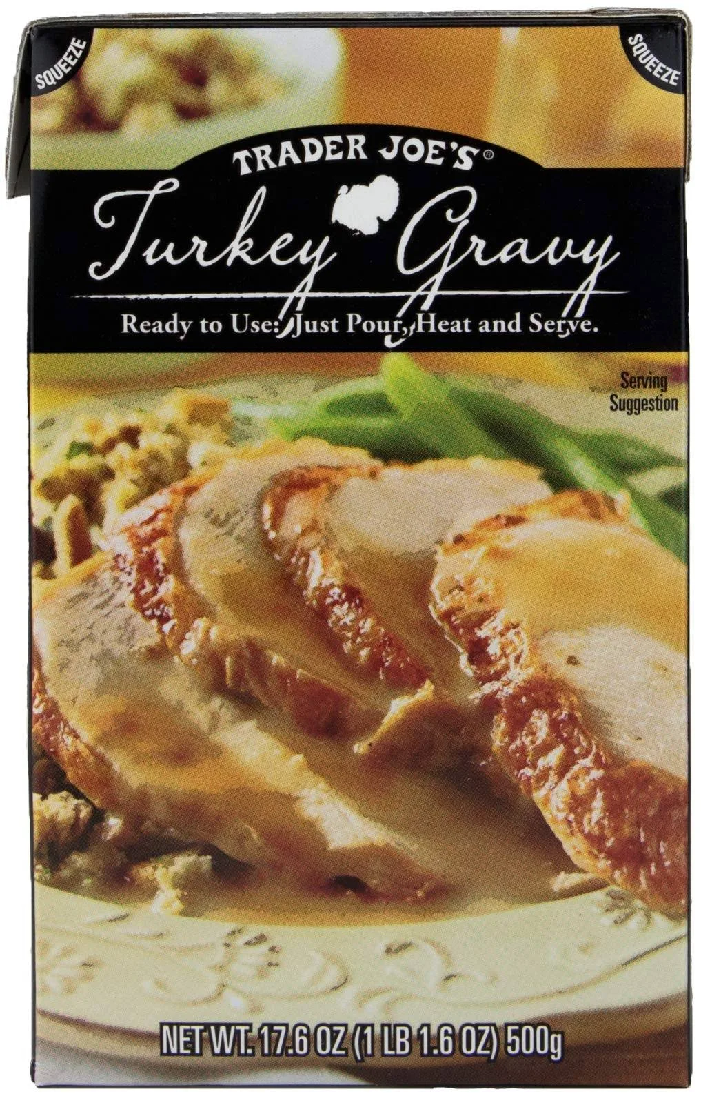 3 Boxes Trader Joes Turkey Gravy 17.6 oz. Each