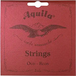 Aquila 13o Arabic 11-String Oud, Full Set