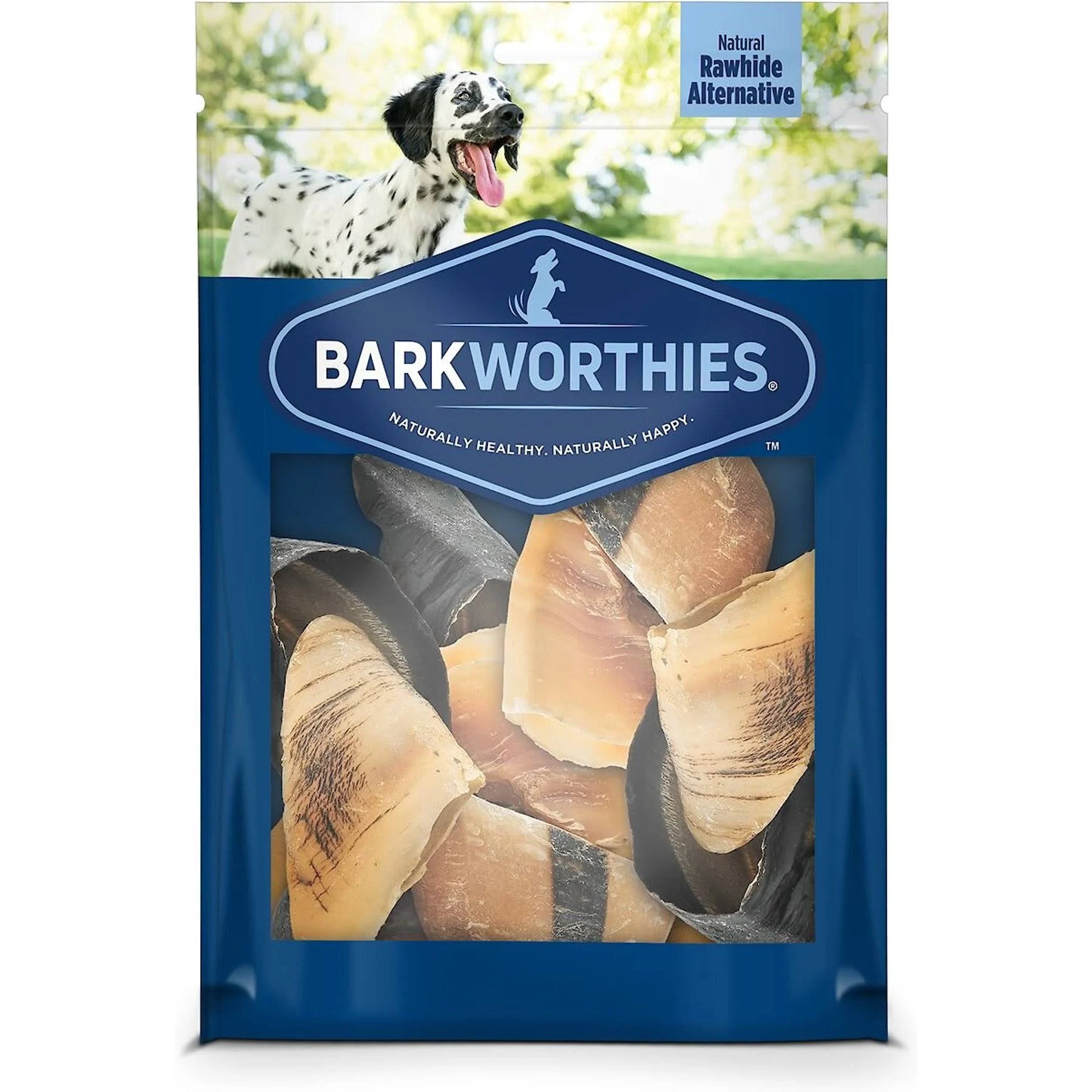 Barkworthies Natural Cow Hooves for Dogs (12 PK) Single Ingredient Long Lasting ...