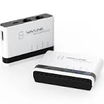 WAVLINK Wireless Print Server, USB WiFi Print Server with 100Mbps LAN & Bridge, Wired/Wireless/Standalone Modes, USB2.0, Compatible with Windows, Mac and All RAW-Supported Printers