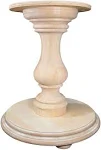 29" Tall Bradford Round Pedestal Table Base (WH-Bradford29-UNF)