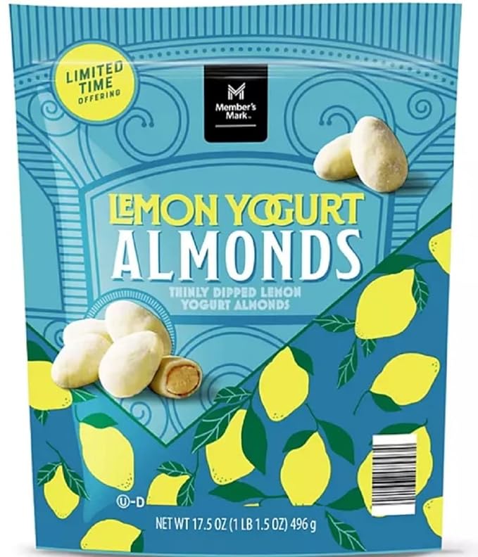 Member's Mark Lemon Yogurt Almonds - 17.5 oz