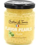 Christine Le Tennier Yuzu Flavor Pearls, 7oz Jar