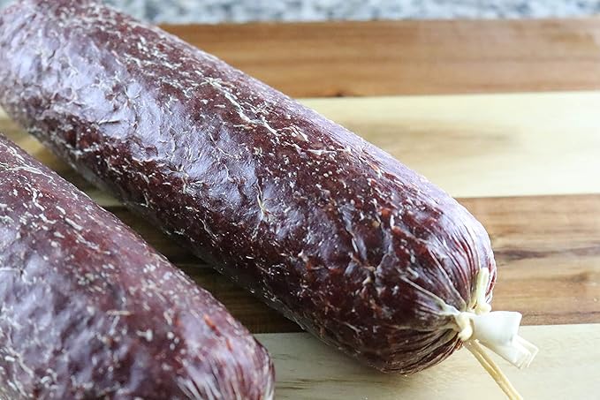 Fibrous Casings for Summer Sausage or Salami w/Meat Cling (FOR 3-4 lb Chub) 3 in ...