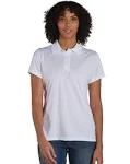 Hanes Sport Women's Cool Dri Performance Polo Medium White