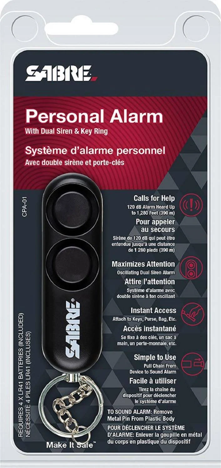 Sabre Personal Key Ring Alarm