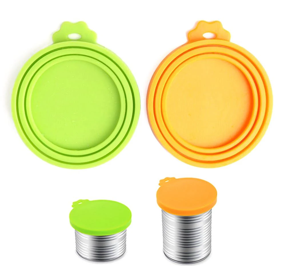 Comtim Pet Food Can Cover Silicone Can Lids for Dog and Cat FoodUniversal Siz...