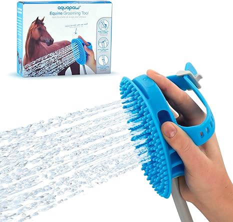 Aquapaw Grooming Brush for Horse