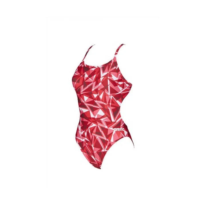 ARENA Women's Shattered Glass Challenge Back One Piece Swimsuit