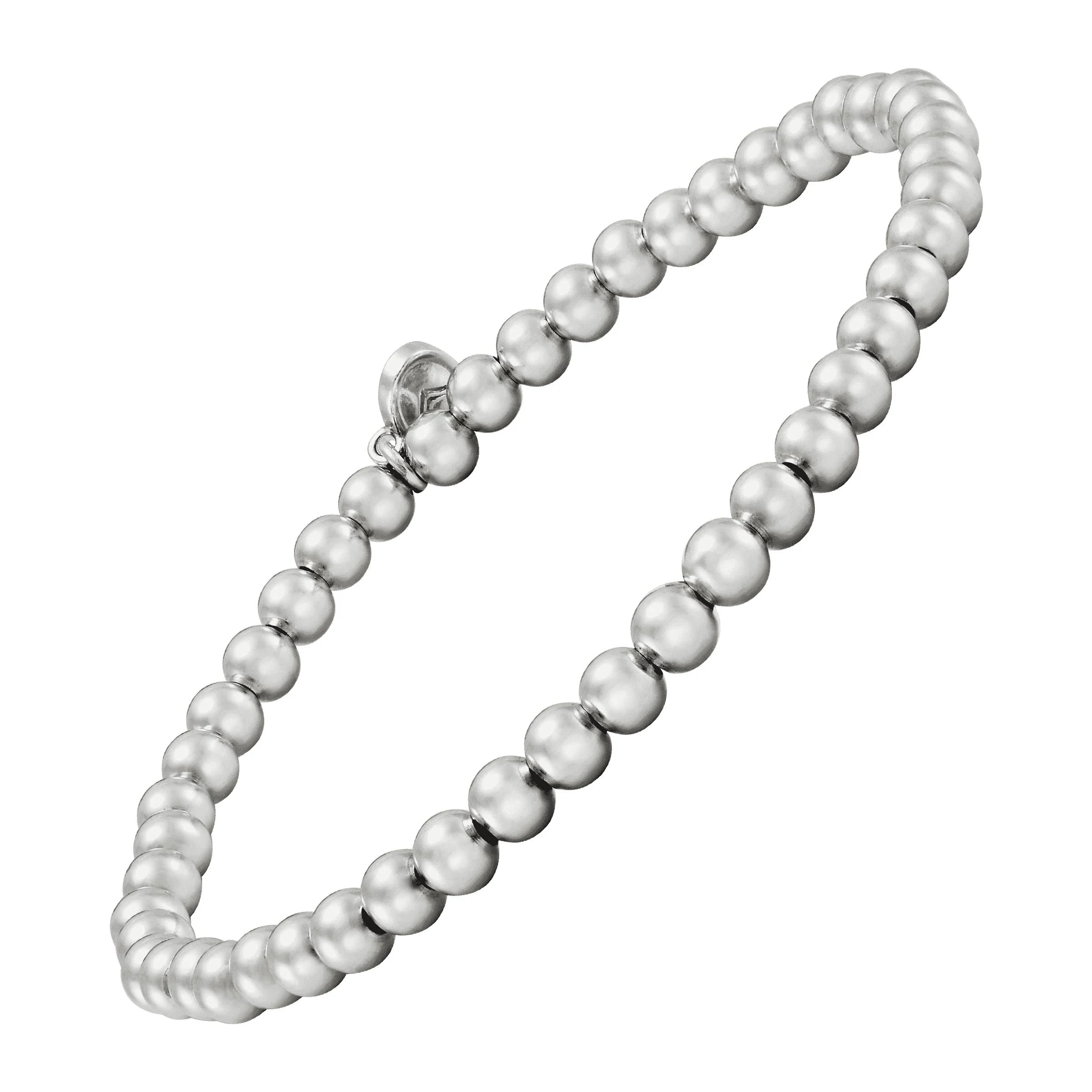 Silpada 'Beaded Circle' Bracelet in Sterling Silver