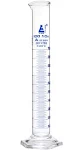 Graduated Cylinder, 100ml - Class A - Blue Graduations - Hexagonal Base