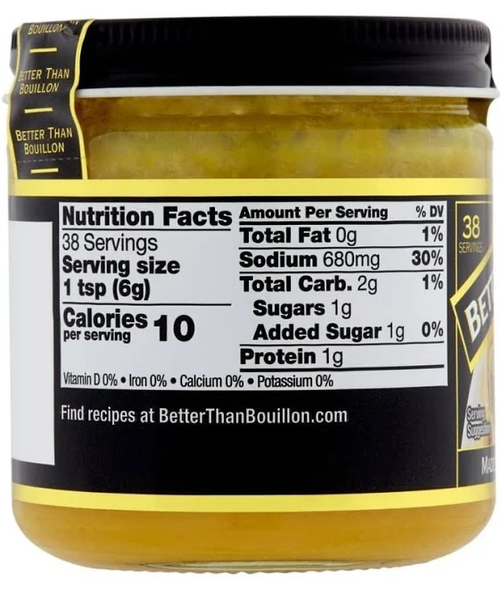 Better Than Bouillon Premium Roasted Chicken Base, Made with Seasoned Roasted Chicken, 38 Servings, Blendable Base for Added Flavor, 8-Ounce Jar (Pack of 2)