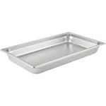 Winco Full Size Anti-Jam Steam Table Pan SPJL 102