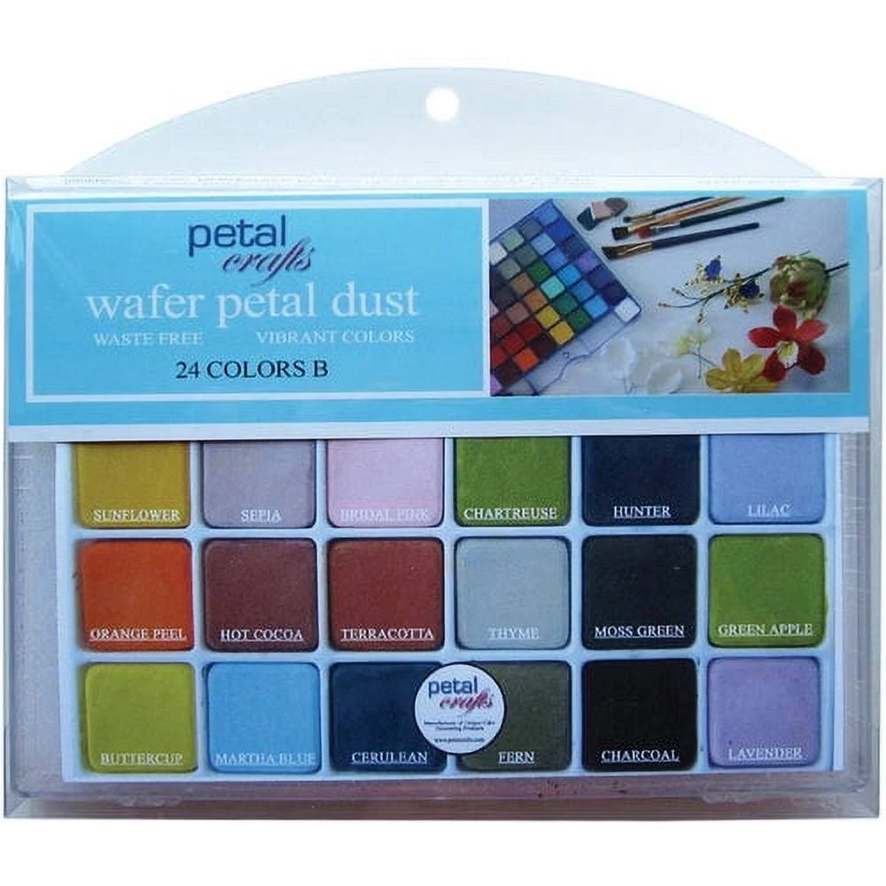 Petal Crafts Dust Coloring Set 24 Pack