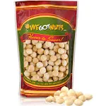 Raw Deluxe Macadamia Nuts - 2 lbs - Shelled & Unsalted Premium Quality Kosher Raw Macadamia Nut Snack Pack by We Got Nuts - Natural Gourmet Fresh