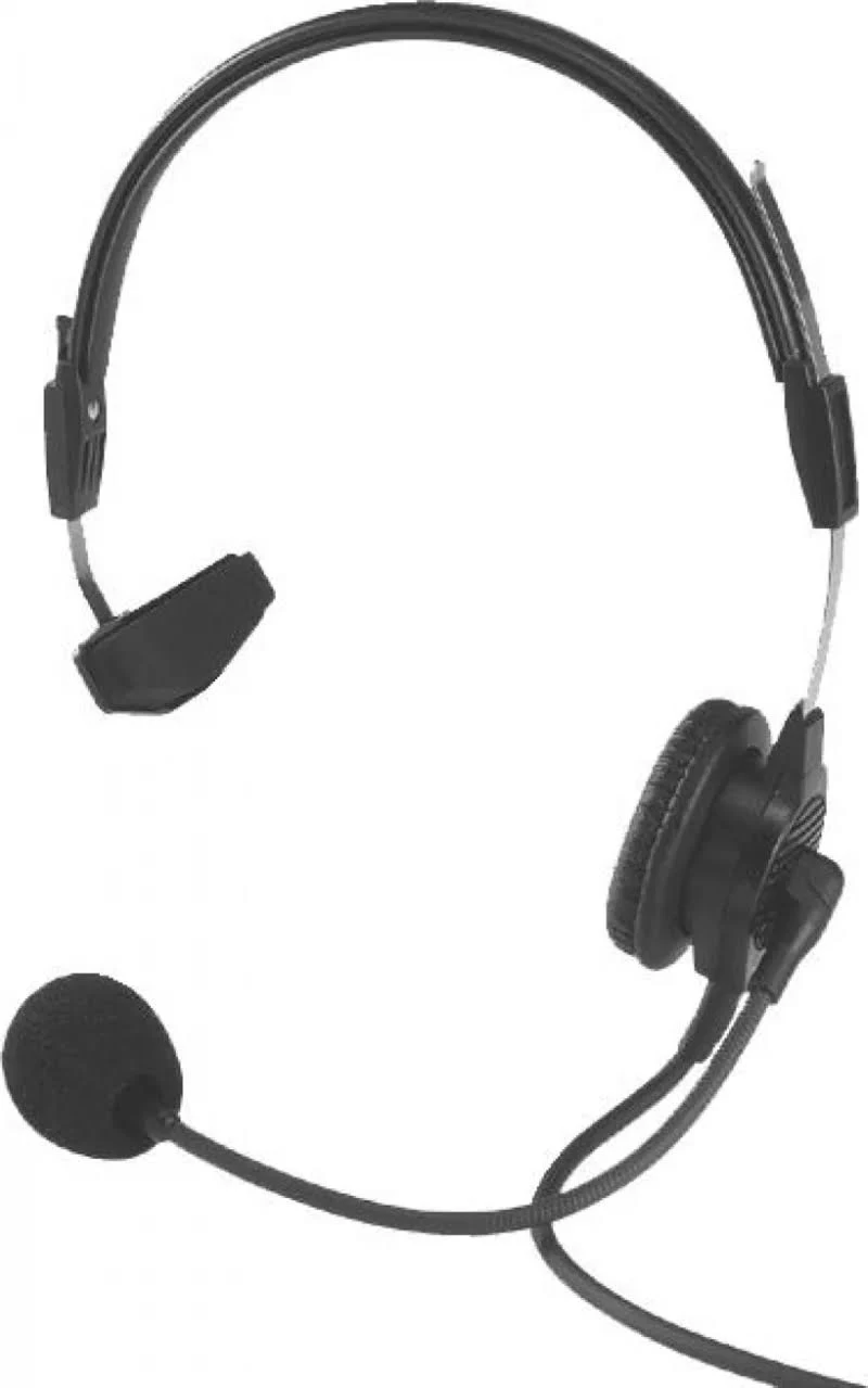 PH-88, Single-Sided Lightweight Headset, 6FT (18M) Cord, A5M Connector