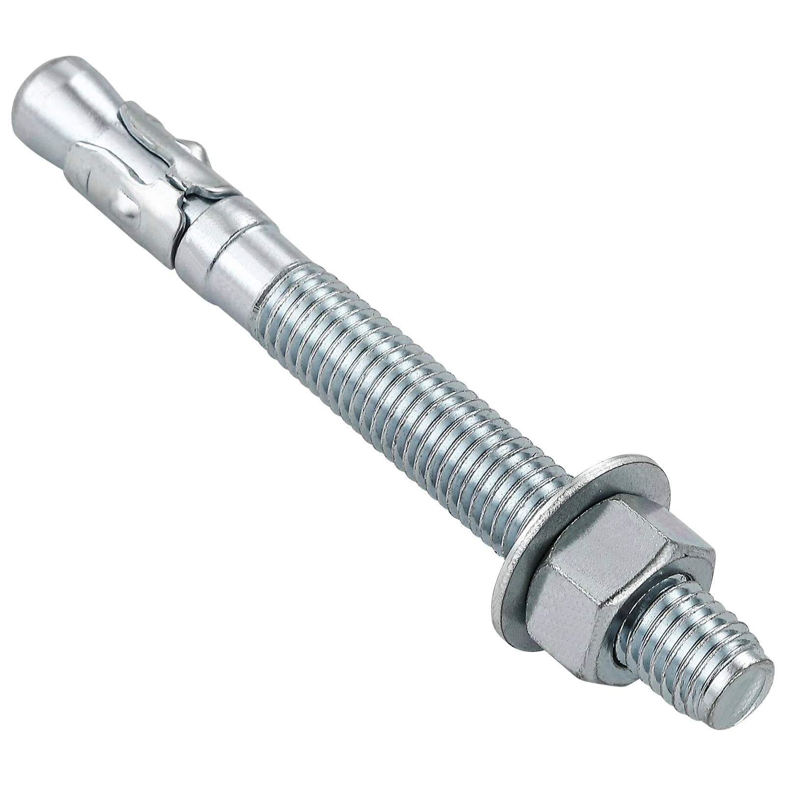 Wensilon Standard Fasteners for Heavy-Duty Zinc Wedge Anchors for Cement and Concrete