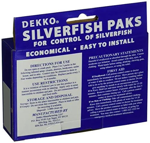 Silverfish Paks (Pack of 2)