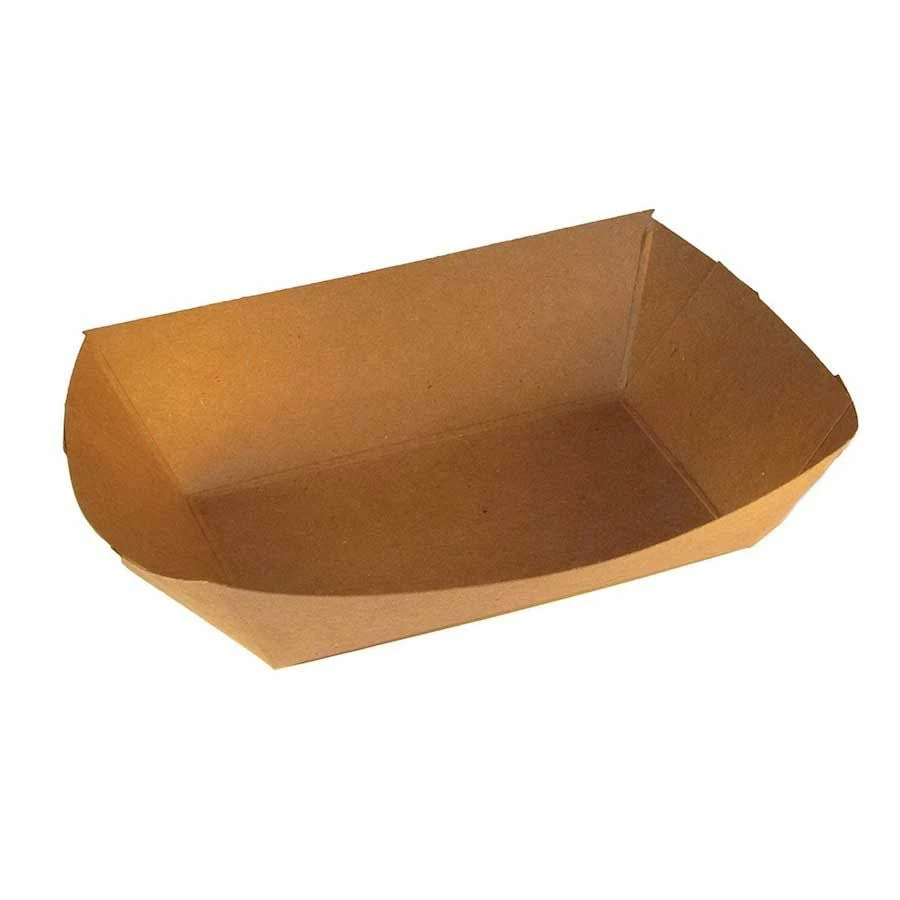 Specialty Quality Packaging #100 Kraft Food Tray / 1,000-ct. Case