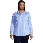 Lands' End Women's Pinwale Cord Long Sleeve Shirt