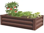 Greenes Fence Powder-Coated Metal Raised Garden Bed Planter 24" W x 48" L