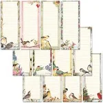 Birds Magnetic Shopping List Pads