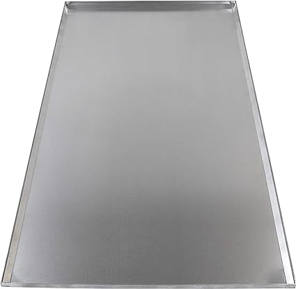 Red Hound Auto Metal Replacement Tray for Dog Crate 35.5 x 23.25 Inches Flat-A-Way Heavy Duty Galvanized Steel Chew Proof Kennel Cage Pan Leakproof Liner