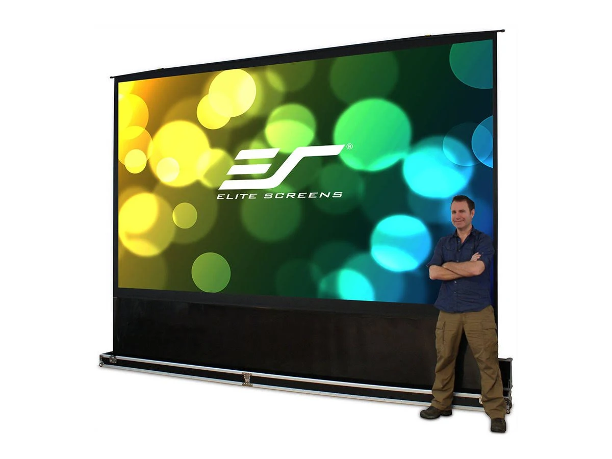 NEW Elite Screen QS180HD QuickStand 5-Second Series 180&#034;(16:9) Projector Screen