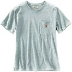 Carhartt WK87 Workwear Pocket T-Shirt, Women's Heather Gray