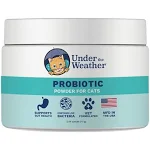 Under the Weather Pet Probiotics Powder for Cats | Vet Formulated Probiotic Supplement for Digestive Gut Health | Promotes Good Digestion & Immunity | Aids Occasional Diarrhea for Cats (2.54 Oz)