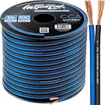 Install Link 14 Gauge Speaker Wire for Car, Home or RV Audio Cable, 100ft, CC...