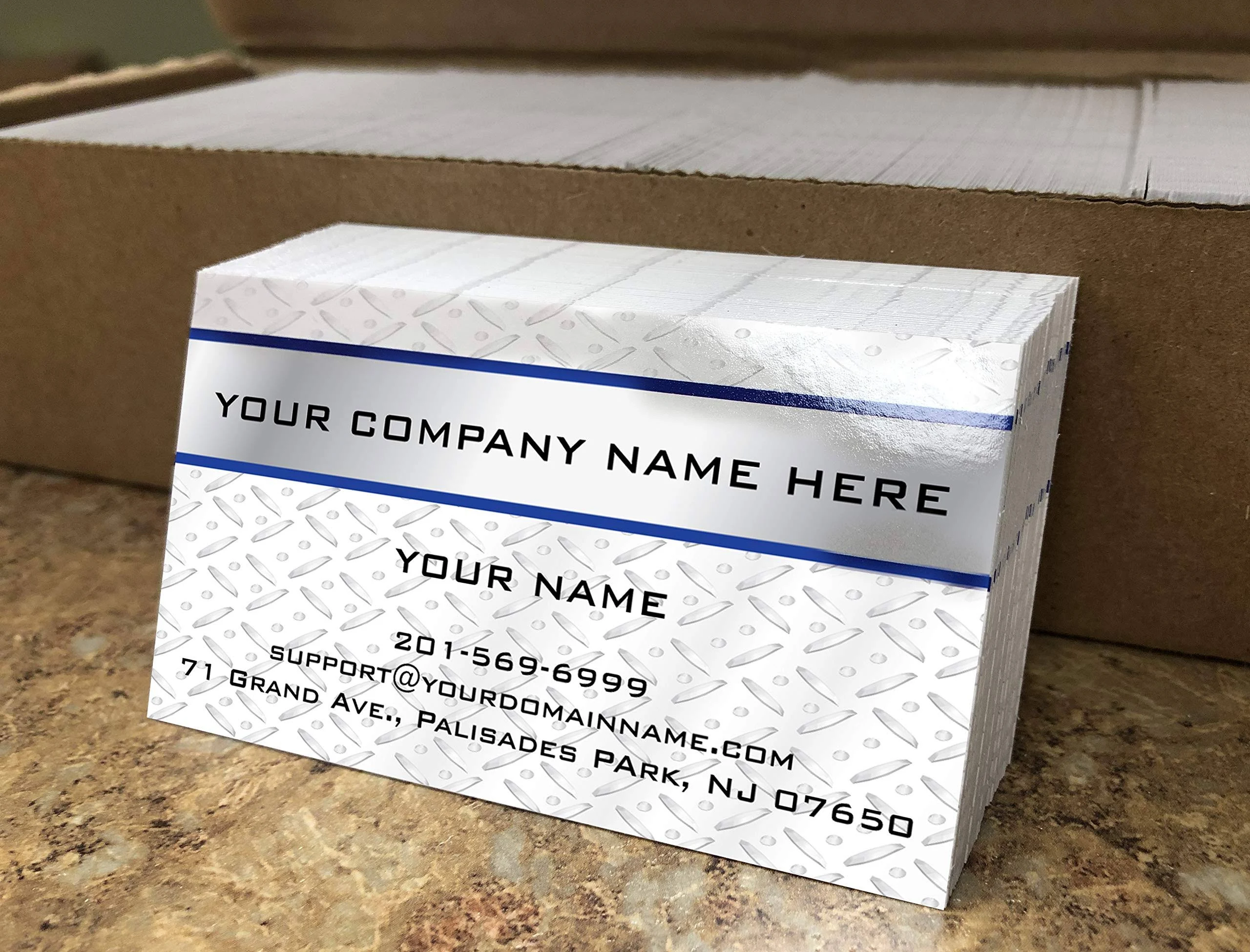 Impactonlineprinting Custom Premium Business Cards 500 Pcs Full Color - Metal ...