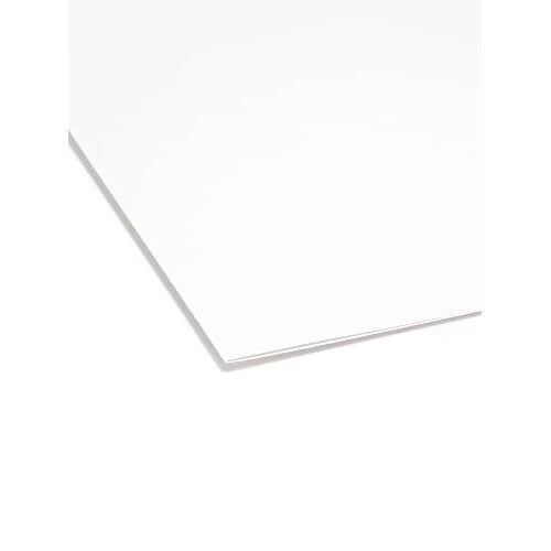 Smead Colored File Folder, 1/3-Cut Tab, Letter Size, White, 100 per Box (12843)