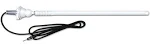 Enrock Rubber Mast Marine Boat Yacht AM/FM Radio Antenna (White)