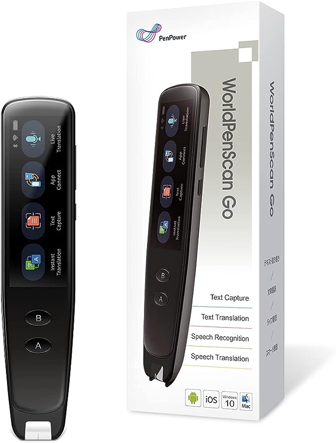 Penpower Worldpen Scan Go OCR Reading Pen with Text to Speech