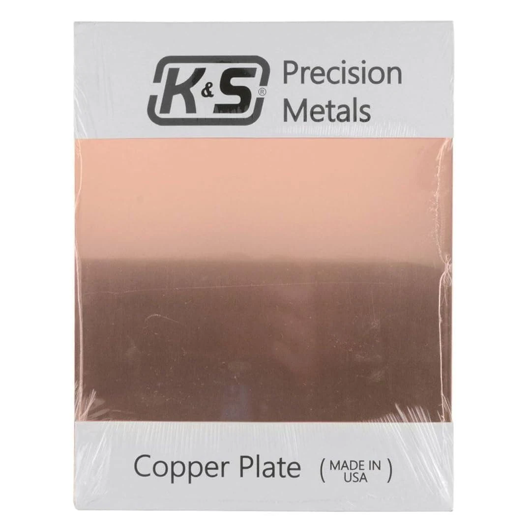 K&amp;S PRECISION METALS 6605 Copper Sheet Metal,.050&#034;x9&#034;<wbr/>x12&#034;