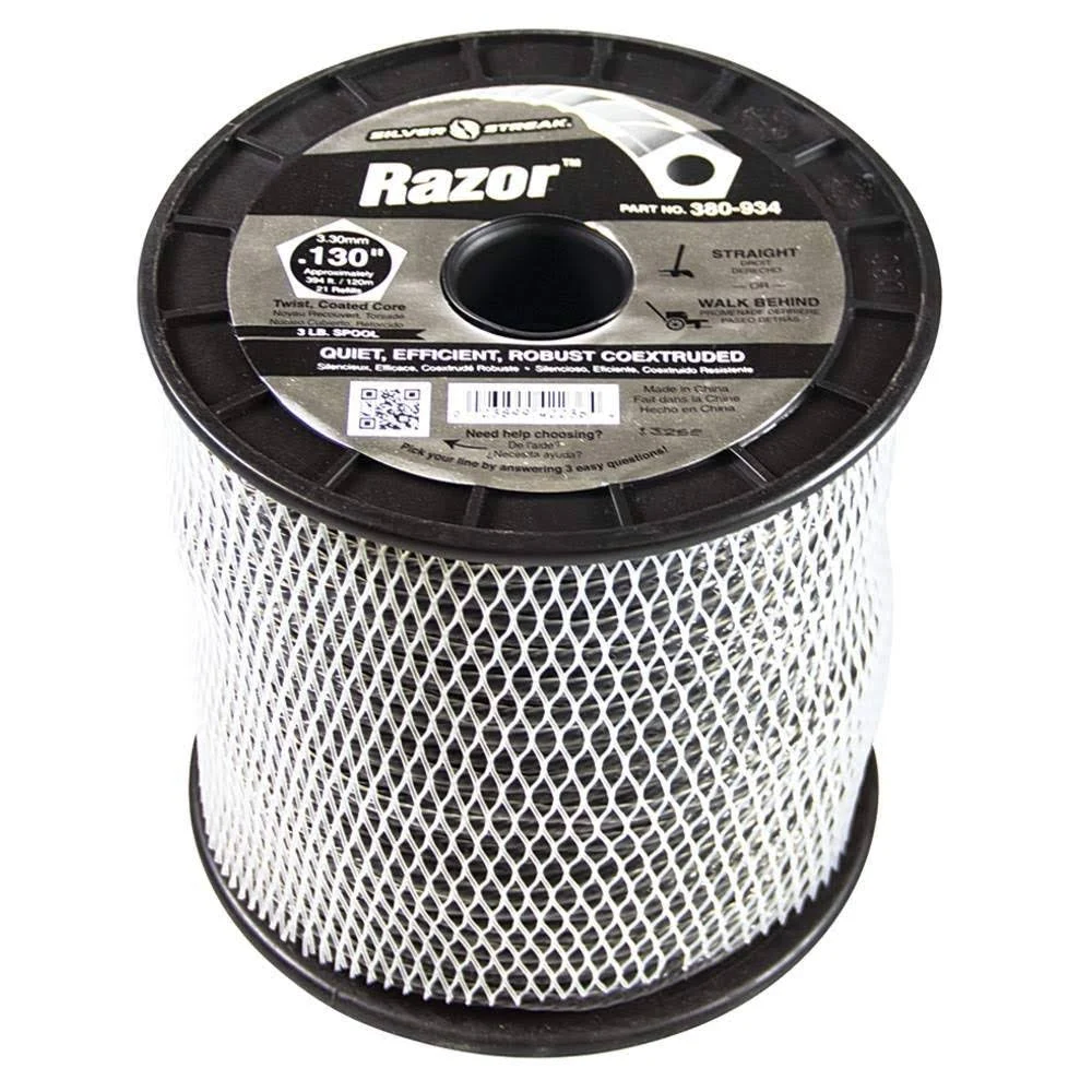 Silver Streak Razor Trimmer Line Replaces .130 3 Lb. Spool, 380-934