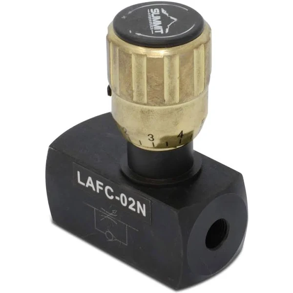 Hydraulic Flow Control Valve w/Free Reverse Flow, 1/8" NPT Ports