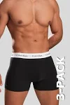 Calvin Klein Mens 3 Pack Logo Cotton Stretch Boxer Brief