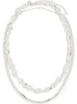 Madewell Women's Two-Pack Freshwater Pearl Chain Necklace Set