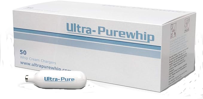 Ultra-Purewhip Cream Chargers - 50-Pack