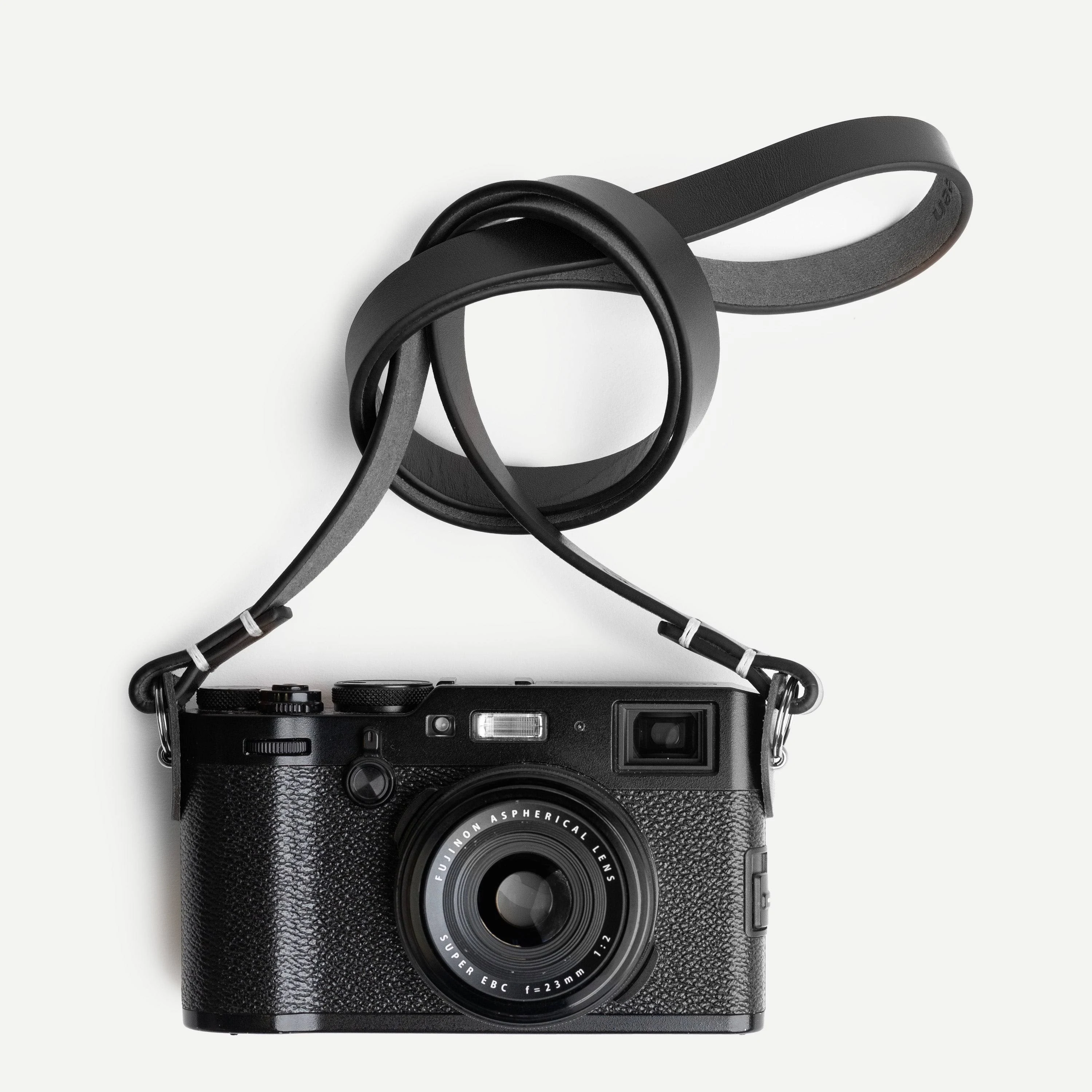 Evergreen Leather Camera Strap Black / Long - 38"